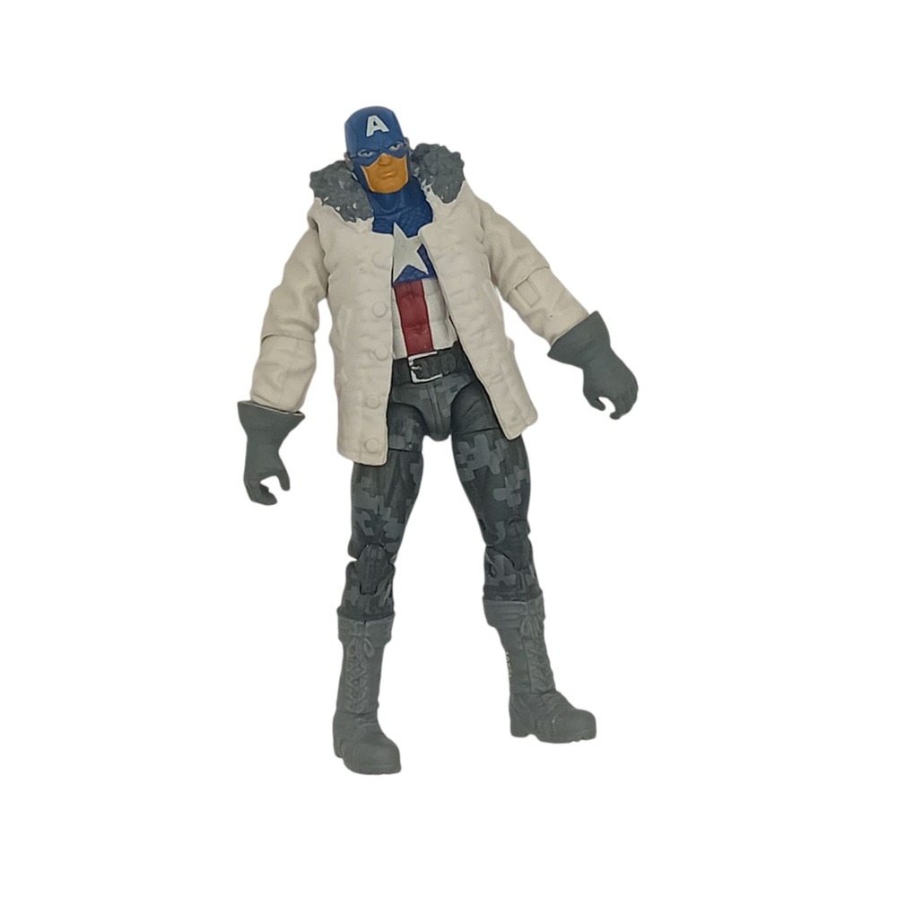 2010‎ Marvel Captain America Winter Soldier Combat Jacket Action Figure 4" READ